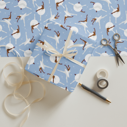A Winter's Pirouette: Day Wrapping Paper
