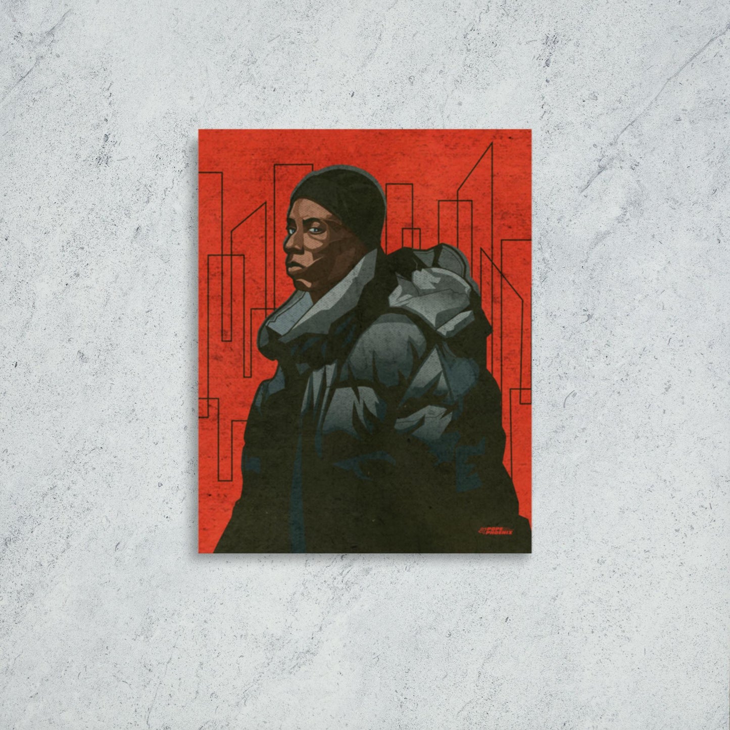 Hip-Hop Art Print: BIG L