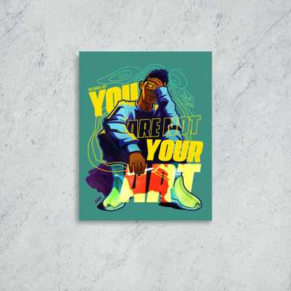You are not your art