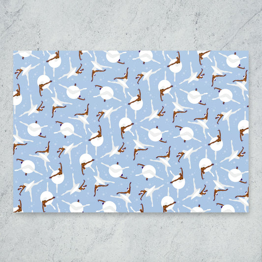 A Winter's Pirouette: Day Wrapping Paper